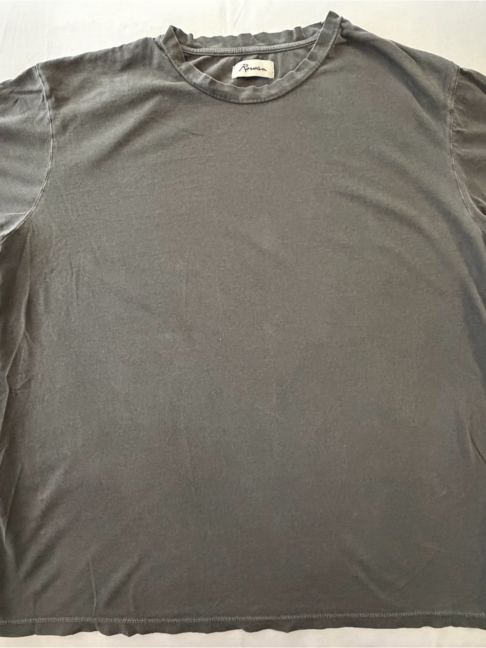 Rowan Men's Short-Sleeve Crew Tee — Charcoal Gray